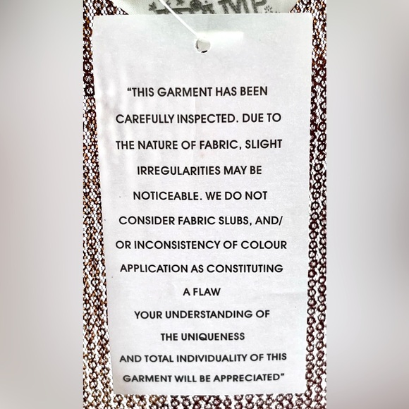 NWT Tramp Purple Racerback Tank with Copper Sequin Detail - Picture 9 of 11